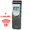 Receptor digital cu infraroșu cu 4 canale, cu afisaj LCD pentru canal, VIS-VLI703A-4, Vissonic 1