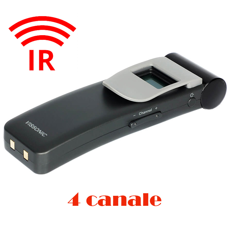 Receptor digital cu infraroșu cu 4 canale, cu afisaj LCD pentru canal, VIS-VLI703A-4, Vissonic 2 Receptor digital cu infraroșu cu 4 canale, cu afisaj LCD pentru canal, VIS-VLI703A-4, Vissonic - imagine 2