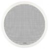 Difuzor de plafon Hi-Fi pentru adresare publica, cu transformator 100V / impedanta 80 Ω cu 2 cai, 46 W, 8″, alb, Ozio OZT43G46B, Tutondo 1