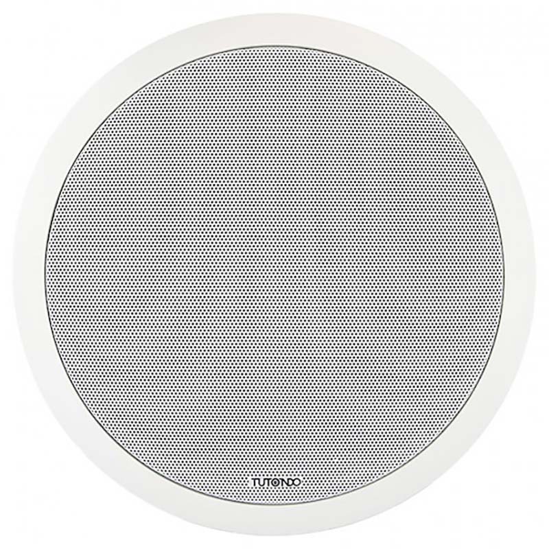 Difuzor de plafon Hi-Fi pentru adresare publica, impedanta 8Ω cu 2 cai, 30 W, 8″, alb, Ozio OZ2GB, Tutondo 1 Difuzor de plafon Hi-Fi pentru adresare publica, impedanta 8Ω cu 2 cai, 30 W, 8″, alb, Ozio OZ2GB, Tutondo