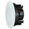 Difuzor de plafon activ Hi-Fi pentru adresare publica, cu amplificator incorporat de 30 W, 24 V, 6.5″, alb, fara rama, Olimpia OLP530GB, Tutondo 1
