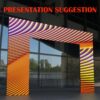 Ecran LED profesional 500 cm x 200 cm, pixel pitch 2.6 mm, diagonala 212”/539 cm, rezolutie 1080p (1920 x 768), luminozitate 800 nits, de interior, premium, cu led Nationstar 11
