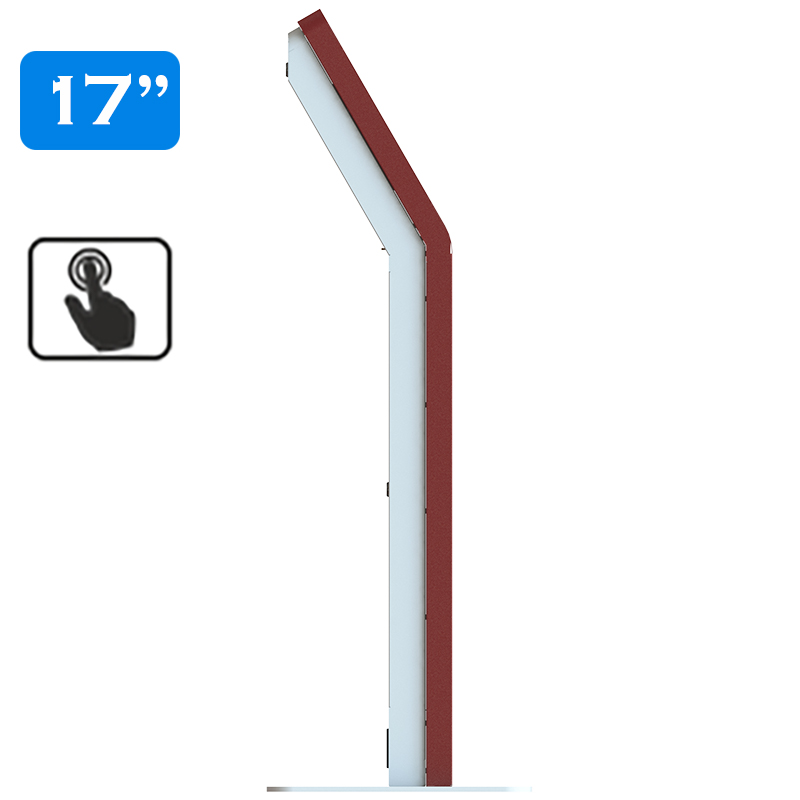 Infochioșc | display publicitar interactiv cu ecran tactil pentru semnalizare digitală, multimedia, diagonala 17”/43 cm, rezolutie WXGA (1280 x 1024), luminozitate 250 (cd/m²), 24 / 7, Flora K17F 3 Infochioșc | display publicitar interactiv cu ecran tactil pentru semnalizare digitală, multimedia, diagonala 17''/43 cm, rezolutie WXGA (1280 x 1024), luminozitate 250 (cd/m²), 24 / 7, Flora K17F - imagine 3