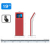Infochioșc | display publicitar interactiv cu ecran tactil pentru semnalizare digitală, multimedia, diagonala 19”/48 cm, rezolutie WXGA (1280 x 1024), luminozitate 250 (cd/m²), 24 / 7, Flora K19F 4
