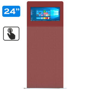Infochioșc | display publicitar interactiv cu ecran tactil pentru semnalizare digitală, multimedia, diagonala 24''/61 cm, rezolutie FullHD (1920 x 1080), luminozitate 250 (cd/m²), 24 / 7, Flora K24F