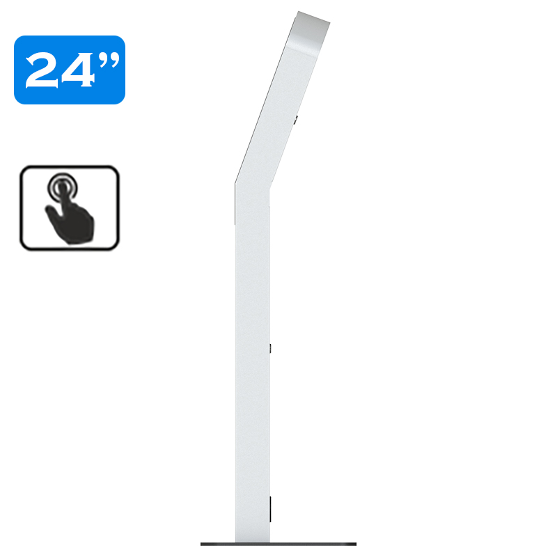 Infochioșc | display publicitar interactiv cu ecran tactil pentru semnalizare digitală, multimedia, diagonala 24”/61 cm, rezolutie FullHD (1920 x 1080), luminozitate 250 (cd/m²), 24 / 7, Stella K24S 3 Infochioșc | display publicitar interactiv cu ecran tactil pentru semnalizare digitală, multimedia, diagonala 24''/61 cm, rezolutie FullHD (1920 x 1080), luminozitate 250 (cd/m²), 24 / 7, Stella K24S - imagine 3