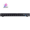 Pachet sistem videowall 4×4 cu fixare pe perete din 16 x display profesional pentru videowall cu rama subtire 3.5mm edge to edge, LED IPS Prestigio PSIW55N0U0, diagonala totala 218″/555 cm, rezolutie afisare 8K (7680 x 4320), luminozitate 500 (cd/m²), 24 / 7, cu suport Voegel’s cu reglaj 3D 14