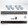 Multiplicator | splitter HDMI 2.0 True 4K cu 8 porturi, rezolutie maxima 4K (4096 x 2160 @ 60Hz), control, Aten, VS0108HB 4
