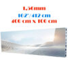Ecran LED profesional 400 cm x 100 cm, pixel pitch 1.56 mm, diagonala 162”/412 cm, rezolutie 2560 x 640, luminozitate 500 nits, de interior, premium, cu led Nationstar 1