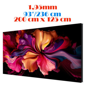 Ecran LED profesional 200 cm x 125 cm, pixel pitch 1.95 mm, diagonala 93”/236 cm, rezolutie 1024 x 640, luminozitate 800 nits, de interior, premium, cu led Nationstar