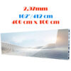 Ecran LED profesional 400 cm x 100 cm, pixel pitch 2.97 mm, diagonala 162”/412 cm, rezolutie 1344 x 336, luminozitate 800 nits, de interior, premium, cu led Nationstar 1