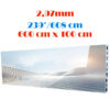 Ecran LED profesional 600 cm x 100 cm, pixel pitch 2.97 mm, diagonala 239”/608 cm, rezolutie 2016 x 336, luminozitate 800 nits, de interior, premium, cu led Nationstar 1