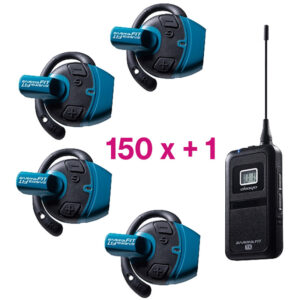 Pachet sistem de ghidare | tur ghidat live in frecventa UHF cu maxim 50 de canale, pana la 90 metri transmisie, ultrausor, unidirectional cu 150 de receptoare FT1, 1 transmiter FT1T si 6 statii mobile de incarcare cu 24 de sloturi CHG-222, Okayo 1 Pachet sistem de ghidare | tur ghidat live in frecventa UHF cu maxim 50 de canale, pana la 90 metri transmisie, ultrausor, unidirectional cu 150 de receptoare FT1, 1 transmiter FT1T si 6 statii mobile de incarcare cu 24 de sloturi CHG-222, Okayo