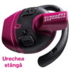 Pachet sistem de ghidare | tur ghidat live in frecventa UHF cu maxim 50 de canale, pana la 90 metri transmisie, ultrausor, unidirectional cu 250 de receptoare FT1, 1 transmiter FT1T si 10 statii de incarcare cu 24 de sloturi C222, Okayo 2 receptor unidirectional FT1 Okayo Avisystems