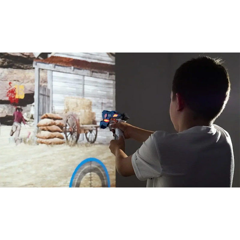 Joc interactiv de tragere pe perete cu proiecție 3D și lasere, galerie de tir interactivă Astro Blaster 21 Joc interactiv de tragere pe perete cu proiecție 3D și lasere, galerie de tir interactivă Astro Blaster - imagine 21
