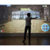 Joc interactiv de tragere pe perete cu proiecție 3D și lasere, galerie de tir interactivă Astro Blaster 19