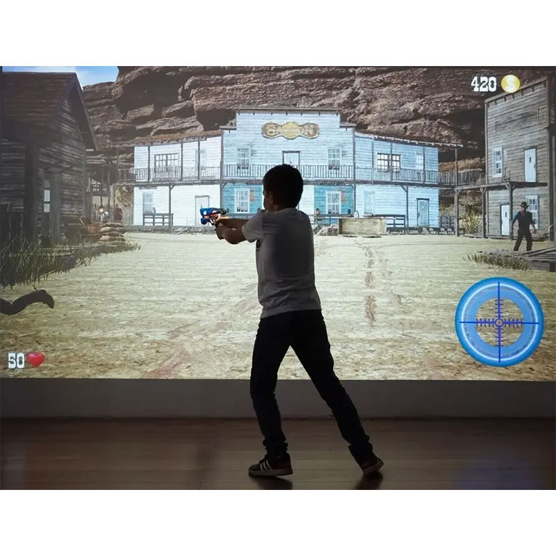 Joc interactiv de tragere pe perete cu proiecție 3D și lasere, galerie de tir interactivă Astro Blaster 18 Joc interactiv de tragere pe perete cu proiecție 3D și lasere, galerie de tir interactivă Astro Blaster - imagine 18