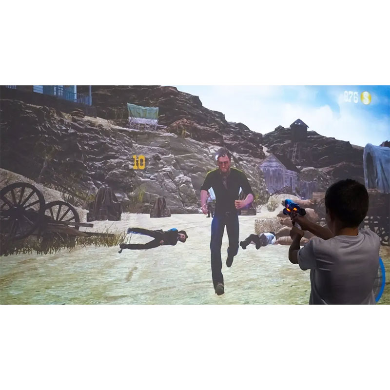 Joc interactiv de tragere pe perete cu proiecție 3D și lasere, galerie de tir interactivă Astro Blaster 15 Joc interactiv de tragere pe perete cu proiecție 3D și lasere, galerie de tir interactivă Astro Blaster - imagine 15