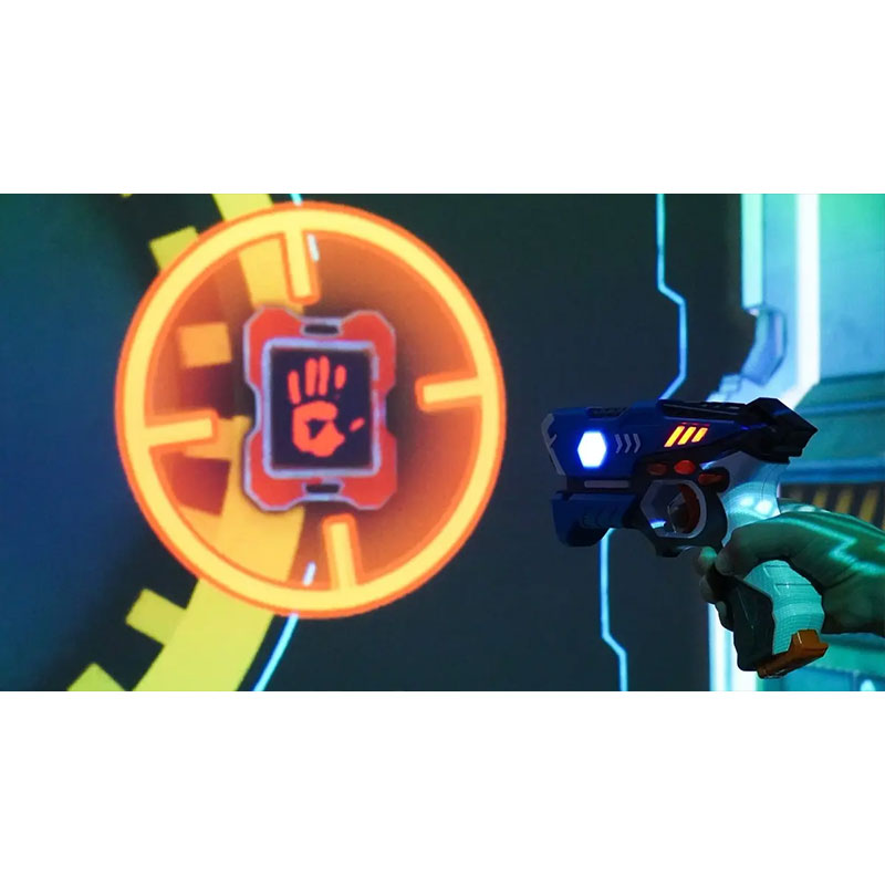 Joc interactiv de tragere pe perete cu proiecție 3D și lasere, galerie de tir interactivă Astro Blaster 9 Joc interactiv de tragere pe perete cu proiecție 3D și lasere, galerie de tir interactivă Astro Blaster - imagine 9