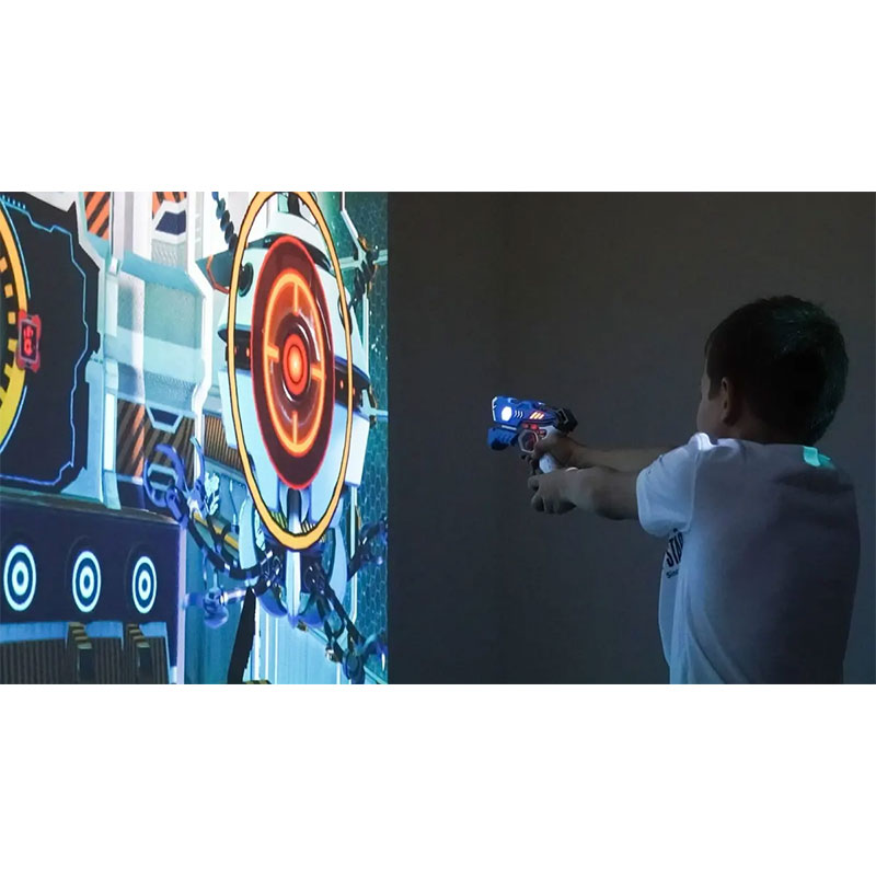 Joc interactiv de tragere pe perete cu proiecție 3D și lasere, galerie de tir interactivă Astro Blaster 7 Joc interactiv de tragere pe perete cu proiecție 3D și lasere, galerie de tir interactivă Astro Blaster - imagine 7