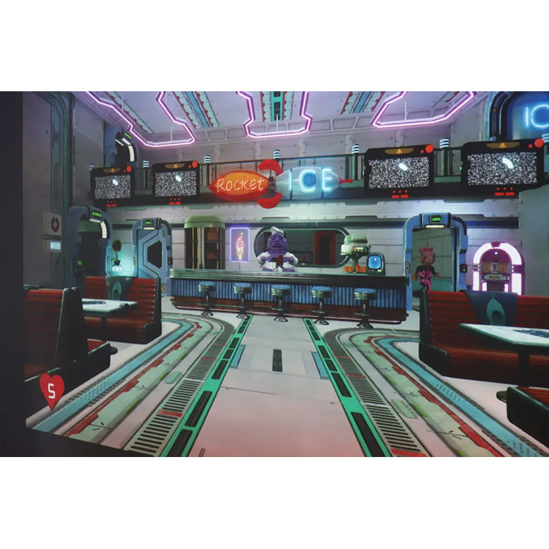 Joc interactiv de tragere pe perete cu proiecție 3D și lasere, galerie de tir interactivă Astro Blaster 3 Joc interactiv de tragere pe perete cu proiecție 3D și lasere, galerie de tir interactivă Astro Blaster - imagine 3