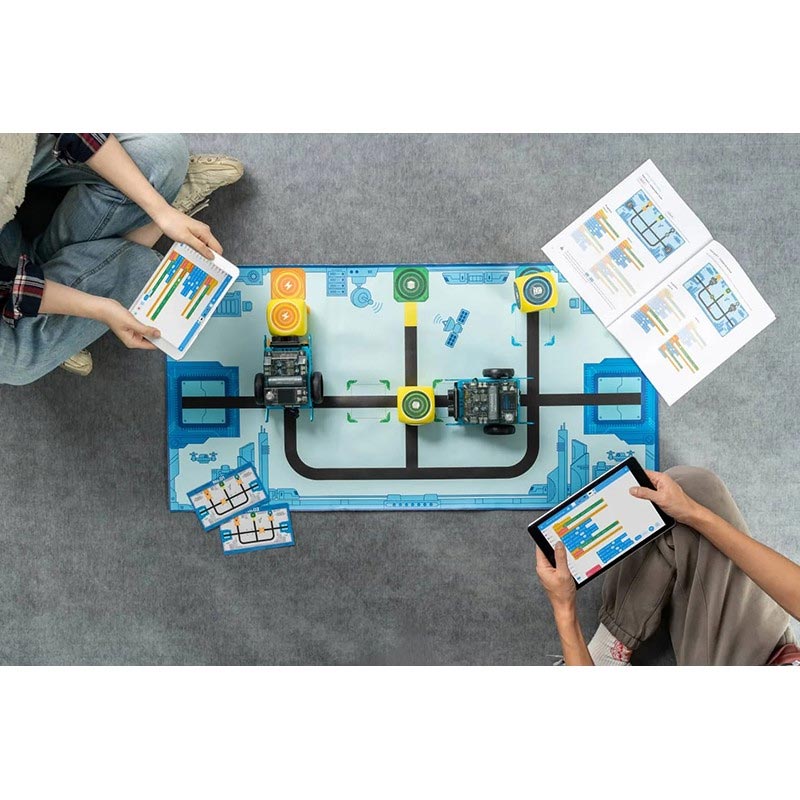 Kit robotic de programare în educație STEM pentru învățarea prin inteligență artificială Makeblock mBot2, pachet classroom 2 Kit robotic de programare în educație STEM pentru învățarea prin inteligență artificială Makeblock mBot2, pachet classroom - imagine 2