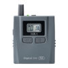 Pachet sistem digital interactiv pentru sistem de ghidare | tur ghidat live in frecventa UHF cu maxim 48 de canale, pana la 120 metri transmisie, ultrausor, bidirectional cu 300 de receptoare AGD-220R, 1 transmiter AGD-220T, versiunea economica, Okayo 3