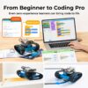 Robot educational programabil | de codare Makeblock mBot2 Ranger Kit de construire a roboților 3 în 1 pentru învățarea roboticii, ingineriei, programării 5