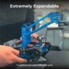 Robot educational programabil | de codare Makeblock mBot2 Ranger Kit de construire a roboților 3 în 1 pentru învățarea roboticii, ingineriei, programării 8