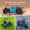 Robot educational programabil | de codare Makeblock mBot2 Rover Kit: Robot emo interactiv pentru copii, pentru învățarea programării și joacă în aer liber 6