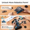 Robot educational programabil | de codare Makeblock mBot2 Rover Kit: Robot emo interactiv pentru copii, pentru învățarea programării și joacă în aer liber 7