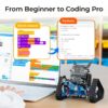 Robot educational programabil | de codare Makeblock mBot2 Rover Kit: Robot emo interactiv pentru copii, pentru învățarea programării și joacă în aer liber 8
