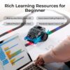 Robot educational programabil | de codare Makeblock mBot2 Rover Kit: Robot emo interactiv pentru copii, pentru învățarea programării și joacă în aer liber 9