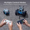 Robot educational programabil | de codare Makeblock mBot2 Rover Kit: Robot emo interactiv pentru copii, pentru învățarea programării și joacă în aer liber 11