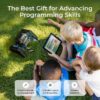 Robot educational programabil | de codare Makeblock mBot2 Rover Kit: Robot emo interactiv pentru copii, pentru învățarea programării și joacă în aer liber 12