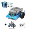 Robot educational programabil | de codare Makeblock mBot2 Rover Kit add-on pentru mBot2: Robot emo interactiv pentru copii, pentru învățarea programării și joacă în aer liber 2