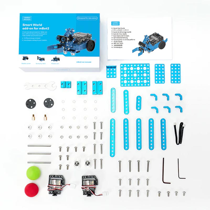 Robot educational programabil | de codare Makeblock mBot2 Smart World 3-in-1 Add-on Pack 6 Robot educational programabil | de codare Makeblock mBot2 Smart World 3-in-1 Add-on Pack - imagine 6