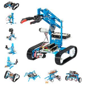Robot educational programabil | de codare Makeblock mBot2 Ultimate Kit de construire a roboților 10 în 1 pentru învățarea roboticii, ingineriei, programării 1 Robot educational programabil | de codare Makeblock mBot2 Ultimate Kit de construire a roboților 10 în 1 pentru învățarea roboticii, ingineriei, programării