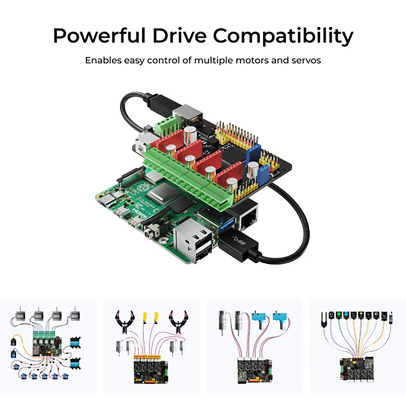 Robot educational programabil | de codare Makeblock mBot2 Ultimate Kit de construire a roboților 10 în 1 pentru învățarea roboticii, ingineriei, programării 3 Robot educational programabil | de codare Makeblock mBot2 Ultimate Kit de construire a roboților 10 în 1 pentru învățarea roboticii, ingineriei, programării - imagine 3