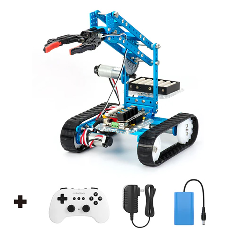 Robot educational programabil | de codare Makeblock mBot2 Ultimate Kit de construire a roboților 10 în 1 pentru învățarea roboticii, ingineriei, programării 13 Robot educational programabil | de codare Makeblock mBot2 Ultimate Kit de construire a roboților 10 în 1 pentru învățarea roboticii, ingineriei, programării - imagine 13
