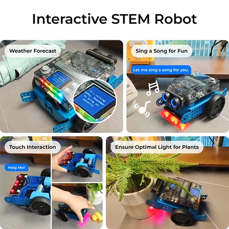 Robot educational programabil | de codare Makeblock mBot2 2 Robot educational programabil | de codare Makeblock mBot2 - imagine 2