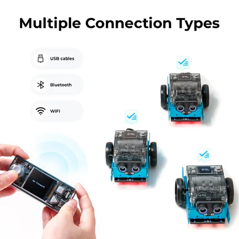 Robot educational programabil | de codare Makeblock mBot2 5 Robot educational programabil | de codare Makeblock mBot2 - imagine 5