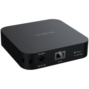 Switch Gigabit PoE+ pentru retele audio si video, RCH40 E2, Yealink, pentru sisteme de videoconferinta 1 Switch Gigabit PoE+ pentru retele audio si video, RCH40 E2, Yealink, pentru sisteme de videoconferinta