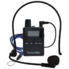 Transmitator digital pentru sistem de ghidare | tur ghidat live in frecventa 2.4 Ghz cu maxim 50 de canale, pana la 150 metri transmisie, ultrausor, cu microfon inclus, TG 100TX, Karma 1 sistem ghidare 2.4 GHz tg-100tx avi systems romania