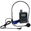 Transmitator digital pentru sistem de ghidare | tur ghidat live in frecventa 2.4 Ghz cu maxim 50 de canale, pana la 150 metri transmisie, ultrausor, cu microfon inclus, TG 100TX, Karma 2