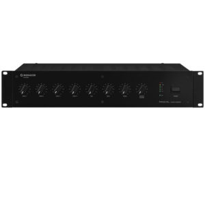 Amplificator cu mixer integrat, pentru adresare publica, cu 1 zone, 100 V, 4Ω, 8Ω, 1 x 1000 W, PA-9100D, Monacor 1 Amplificator cu mixer integrat, pentru adresare publica, cu 1 zone, 100 V, 4Ω, 8Ω, 1 x 1000 W, PA-9100D, Monacor