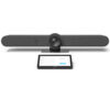 Camera pentru videoconferinta all-in-one, PTZ, rezolutie 4K, 15 x HD zoom, certificata Microsoft Teams Rooms si Zoom Rooms, Logitech Rally Bar graphite 4