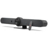 Camera pentru videoconferinta all-in-one, PTZ, rezolutie 4K, 15 x HD zoom, certificata Microsoft Teams Rooms si Zoom Rooms, Logitech Rally Bar graphite 2
