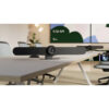 Camera pentru videoconferinta all-in-one, PTZ, rezolutie 4K, 15 x HD zoom, certificata Microsoft Teams Rooms si Zoom Rooms, Logitech Rally Bar graphite 5