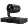 Sistem videoconferinta integrat PoE cu 1 camera PTZ, 4K, cu urmarire inteligenta, 20 x zoom SmartVision 80, 4 microfoane de tavan CM20 cu raza de acoperire a vocii de 4m pana la 360°, 4 difuzoare active de tavan, coaxiale cu 2 cai CS10, procesor audio video AVHub, Yealink 4